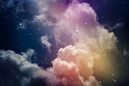 Stars in night sky., a Background Photo by Nednapa