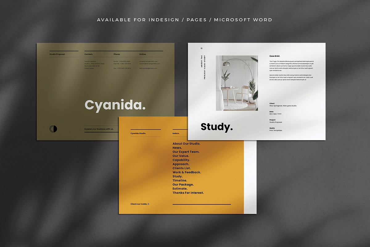 Proposal Bundle, a Brochure Template by Occy Design (Photo 2 of 32)