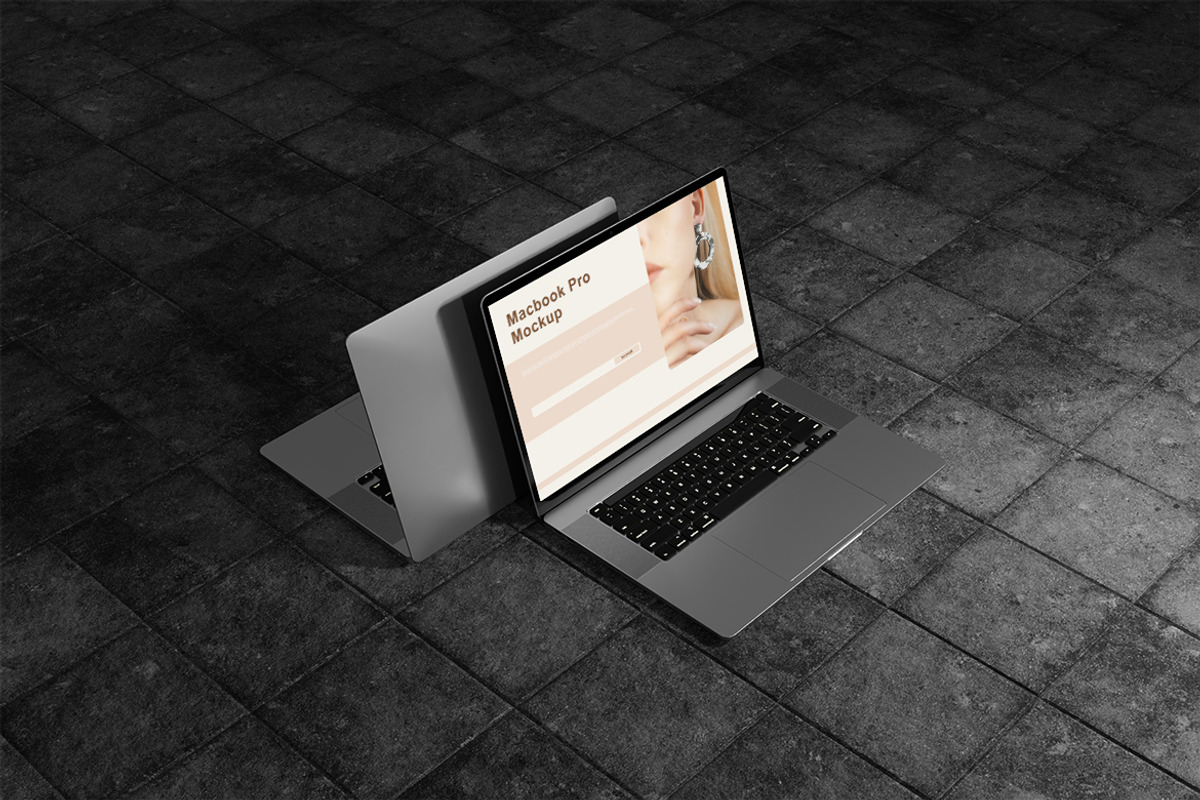 Laptop Mockup, a Mockup by Kenrichi (Photo 3 of 3)
