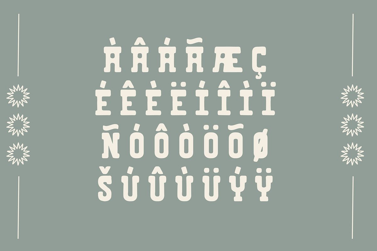Pipes Canyon | Modern Western Font, a Slab Serif Font by Amber Morgan (Photo 3 of 6)