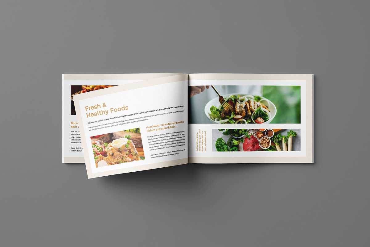 Recipe Book &Cooking Magazine Layout, a Magazine Template by Seeing-art (Photo 7 of 10)