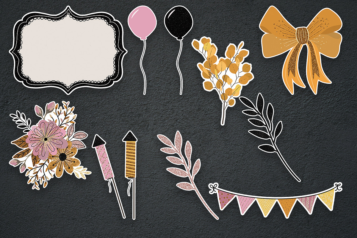 January Stickers for Cricut, an Illustration by illuztrate (Photo 5 of 8)