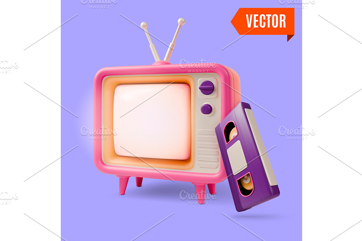 3d Video and Game Retro Device, an Object Graphic by 35lab (Photo 2 of 3)