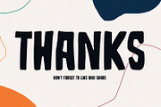 Ribons - A Handwriting Display Font, a Font by Graphicfresh (Thumbnail 10 of 10)