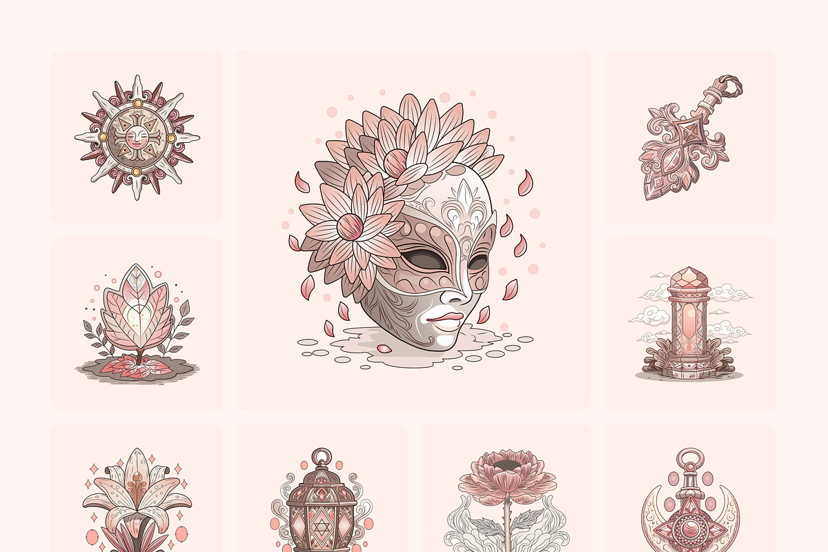 Creative Vector Illustrations, a Decorative Illustration by Prosymbols (Photo 7 of 8)