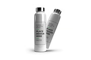 Long Bottle Tumbler Mockup Template, a Household Mockup by DesignRushMarket (Thumbnail 5 of 11)