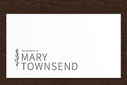 Mary Townsend Photography Logo PSD, a Branding & Logo Template by Studio 365 Designs (Thumbnail 1 of 2)