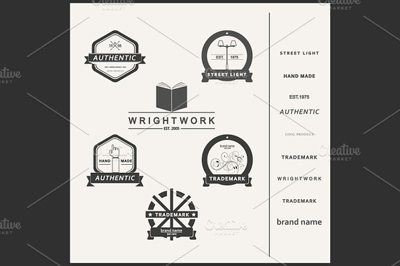 Set Vector Vintage Posters Vol.6