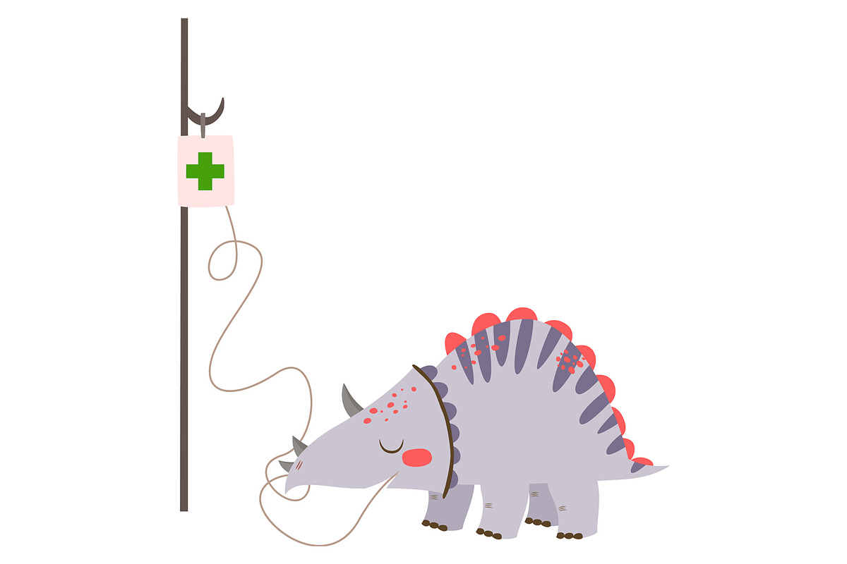 Dino Doctor Clipart Set - Cute, an Object Graphic by the_myro (Photo 2 of 10)