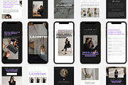 Instagram Templates for Brands Canva, a Social Media Template by Blush Created (Thumbnail 2 of 11)