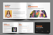 Minimal Art Exhibition Brochure, a Brochure Template by MightyDesign (Thumbnail 6 of 9)