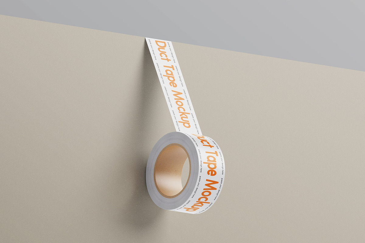 Duct Tape Mockup, an Advertising Mockup by UFR_GRAPHIC (Photo 4 of 4)