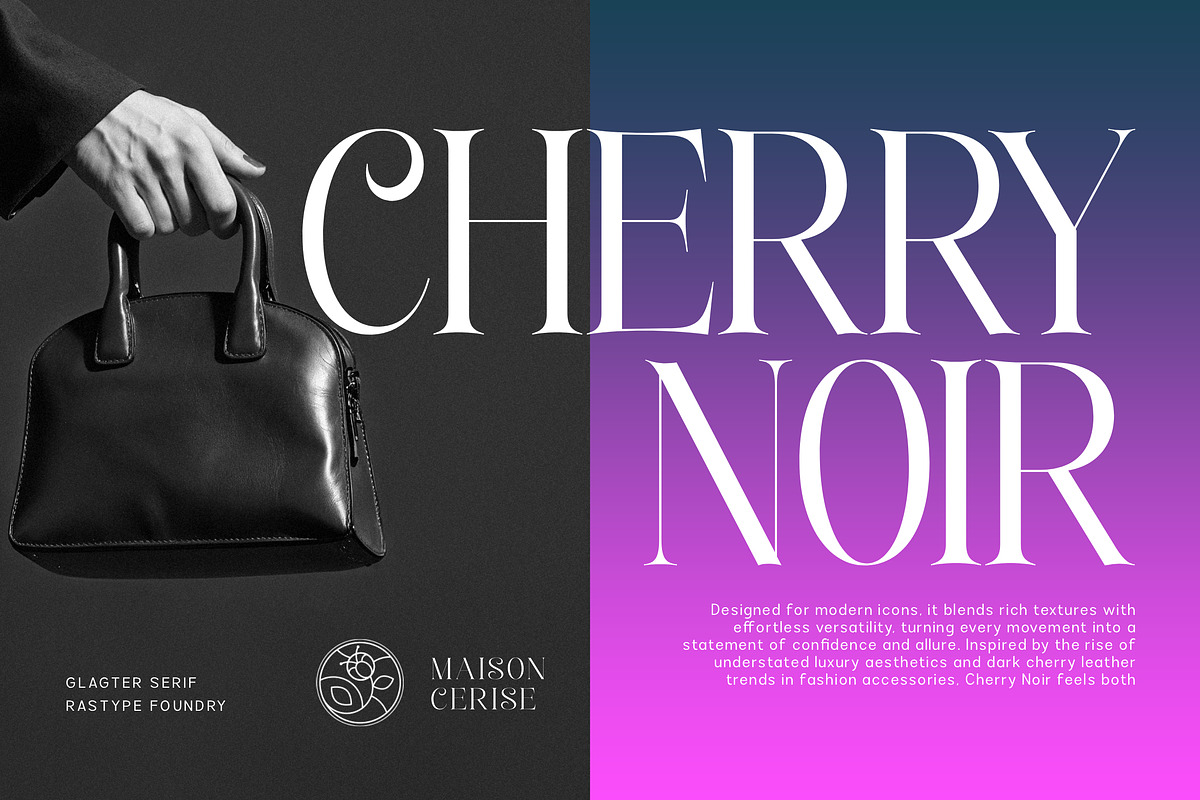 Glagter Normal - Family Font, a Serif Font by Rastype (Photo 5 of 15)