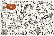 Hand-drawn Western Illustrations, an Illustration by cd-design.co (Thumbnail 2 of 8)