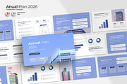Annual Plan 2026 PowerPoint Template, a Presentation Template by QR Design Studio (Thumbnail 1 of 3)