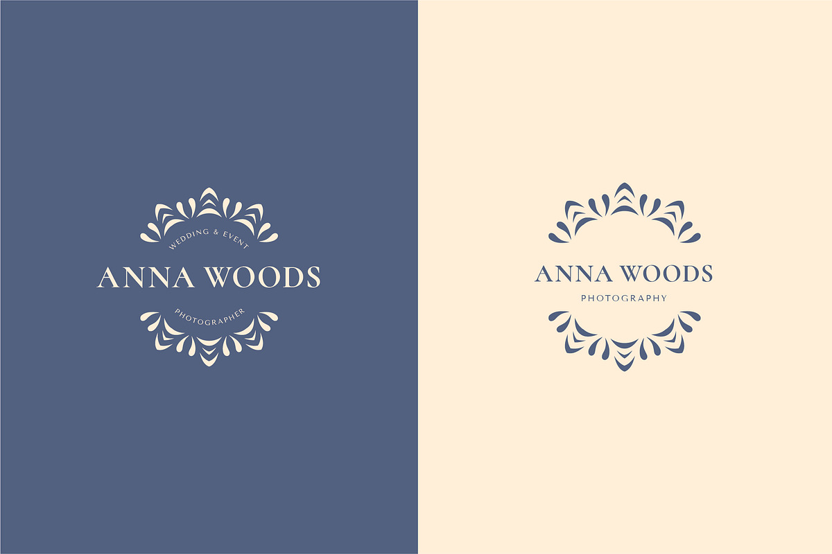 Vintage Floral Logo Template, a Branding & Logo Template by GudBrand Studio (Photo 2 of 6)