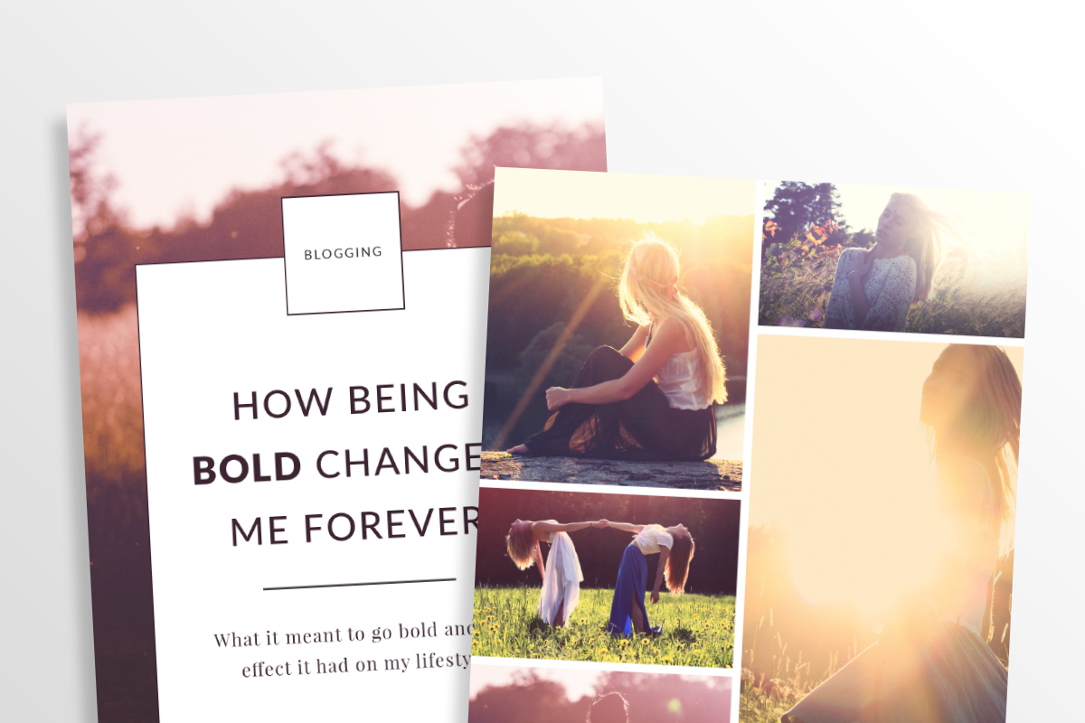 Going Bold 10 Social Media Templates, a Social Media Template by Kimi Kinsey (Photo 2 of 6)