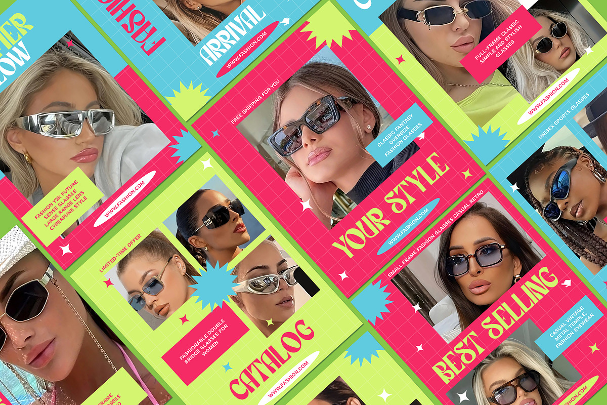 Retro Stylish Instagram, a Social Media Template by Andrew Skoch Design (Photo 6 of 6)