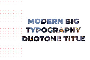 Modern Big Typography Title AEP, a Templates & Theme by Josep Motion