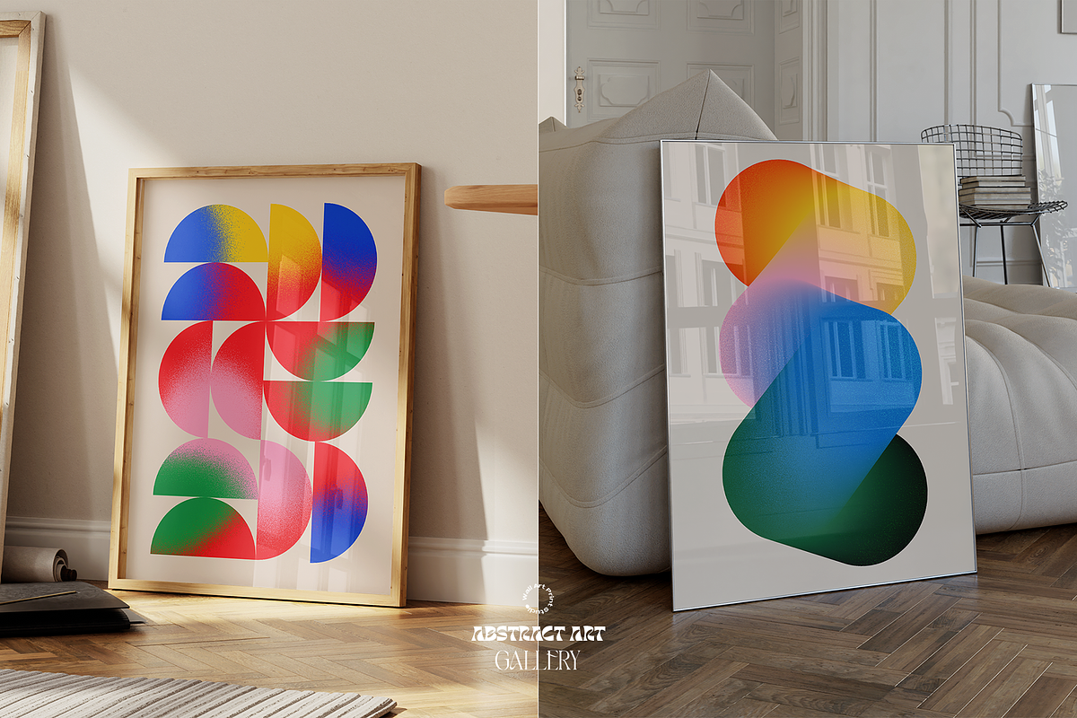 Abstract Art Bundle, a Graphic by Wall Art Print Studio (Photo 11 of 31)
