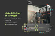 25 Athletic Lightroom Presets & LUTs, a Preset Add-On by Hubzway (Thumbnail 10 of 10)