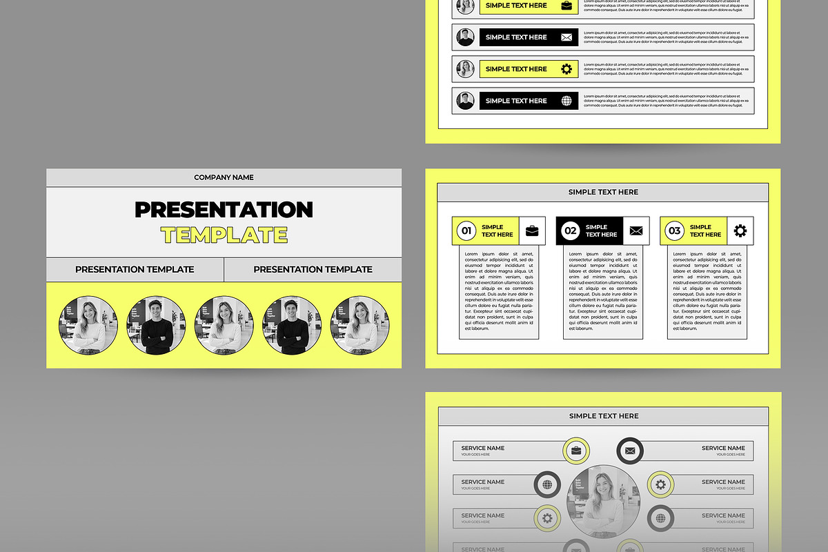 Business Plan PowerPoint Template, a Presentation Template by CreativeUP (Photo 3 of 6)