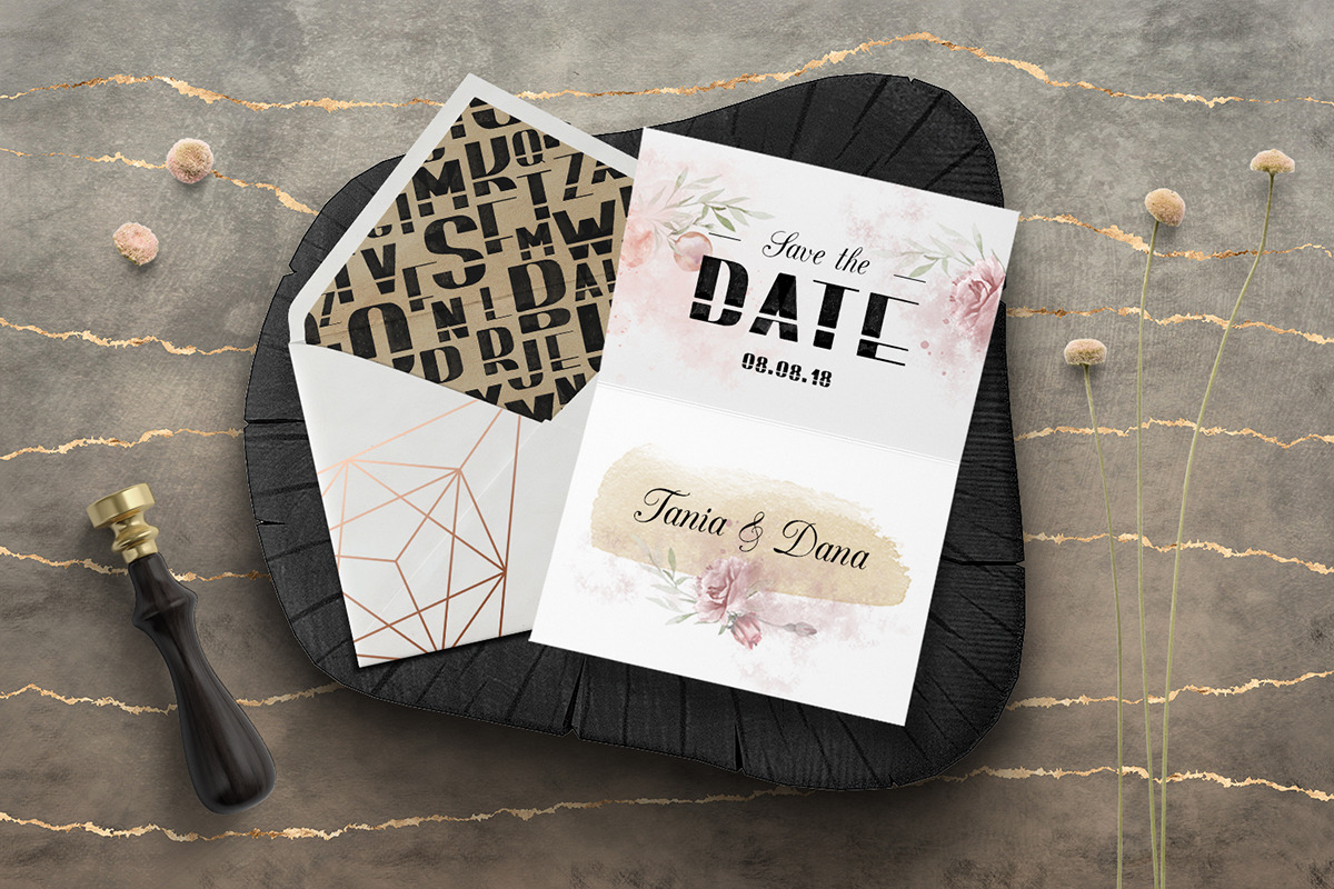 Bomond. Textured Ink Font (SVG) preview 8
