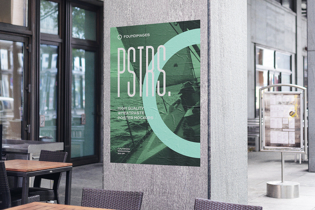 34 poster mockup bundle, an Advertising Mockup by FoundImages (Photo 2 of 34)