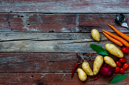 Vegetables containing food, autumn, and background, a Food & Drink Photo by Yuliya Gontar