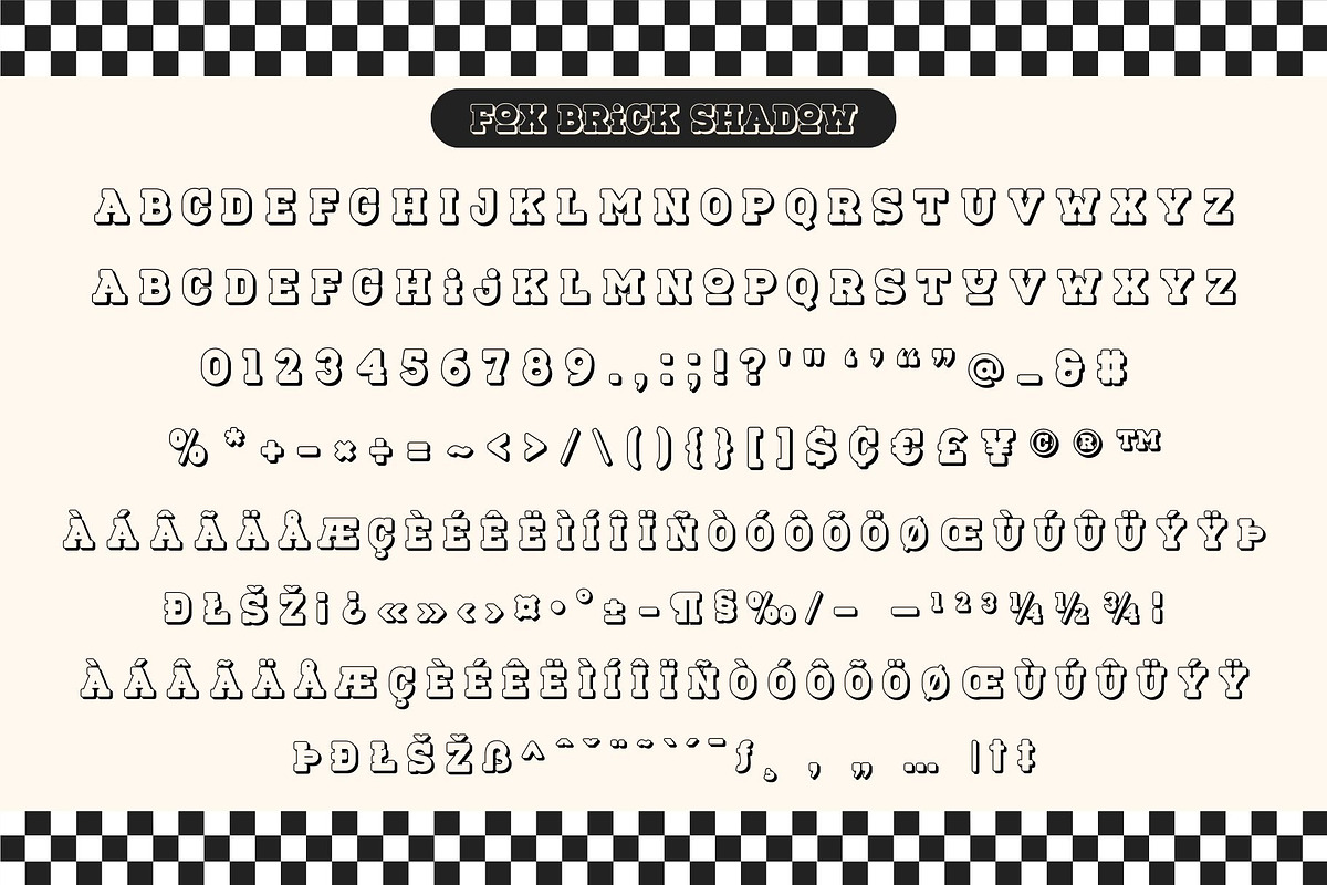 Fox Brick 4 Font Styles, a Slab Serif Font by Fox7 By Rattana (Photo 12 of 13)