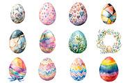 Easter Egg Clipart, an Illustration by Design Market (Thumbnail 2 of 5)