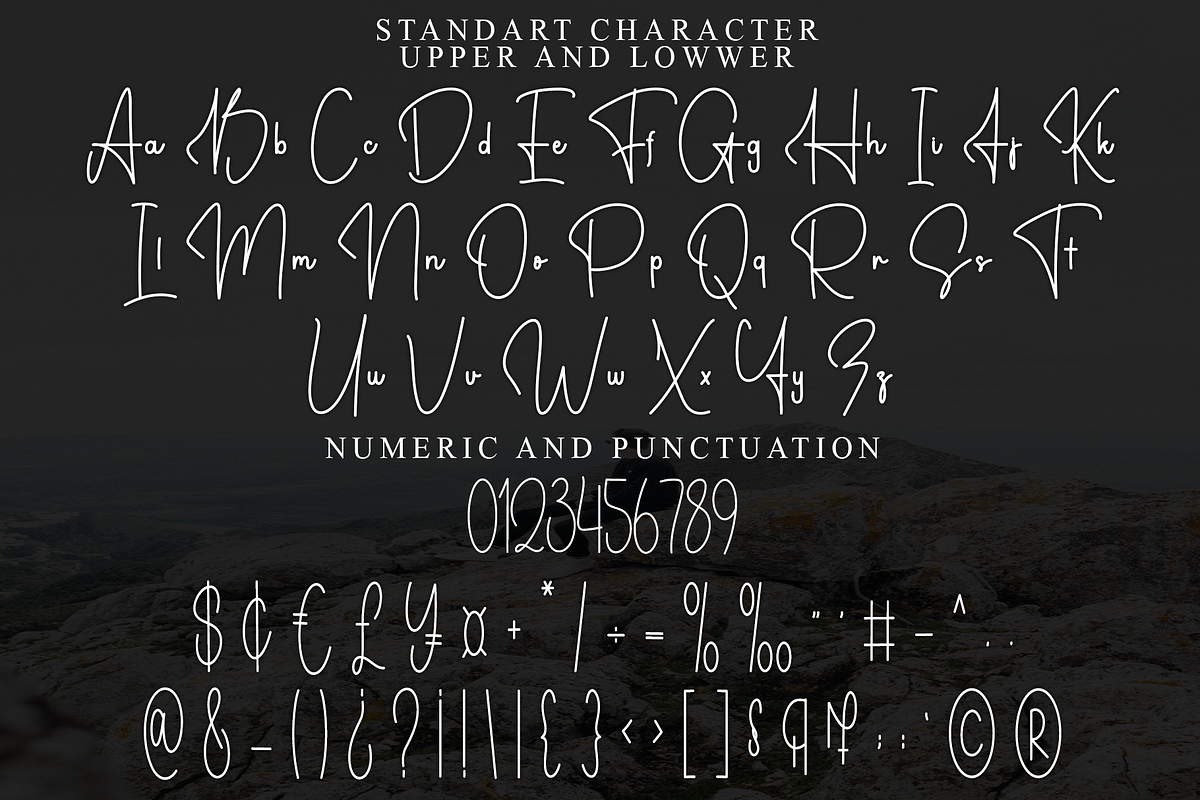 Brilliant, a Handwritten Font by FreshTypeINK (Photo 4 of 8)