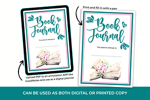 Book Journal - Printable