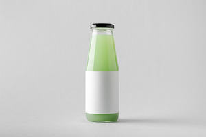 Juice bottle mockup JPEG, a Food & Drink Photo by Shablon