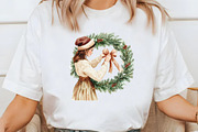 Rustic Winter Christmas Clipart, an Illustration by Libby Wishes (Thumbnail 6 of 6)