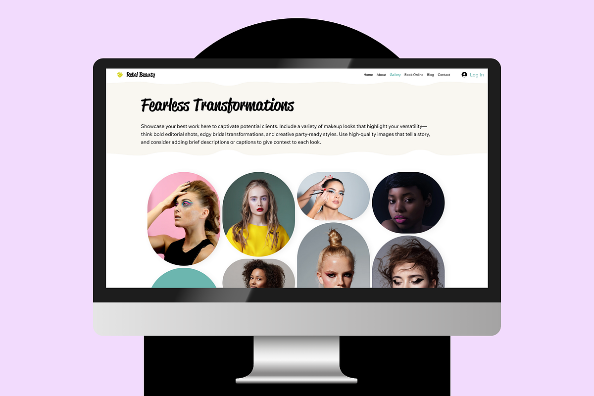 Beauty Brand Wix Studio Template, a Wix Template by Collette Collabs (Photo 6 of 9)