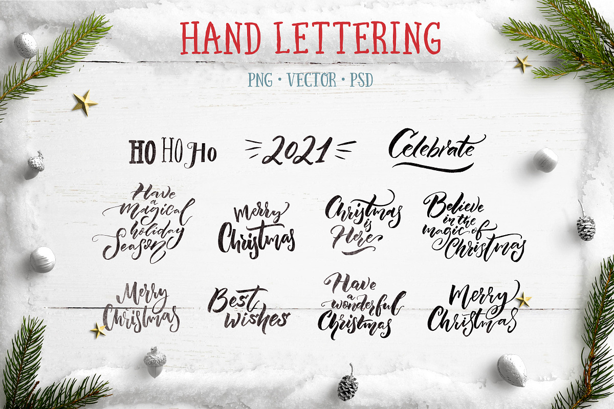 Christmas graphics collection, an Object Graphic by Anna's Creative Store (Photo 4 of 7)