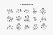 Christmas Feast | Hand drawn clipart, a Seasonal Illustration by Favete Art (Thumbnail 4 of 10)