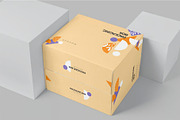 7 Packaging Box Mockups, a Packaging Mockup by megostudi0 (Thumbnail 7 of 9)
