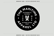 Sale | Bremont Sans SVG Typeface, a Handwritten Font by Hustle Supply Co. (Thumbnail 7 of 8)