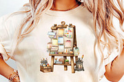 Cute Kindergarten Watercolor Clipart, an Illustration by DreamCafeArt (Thumbnail 6 of 6)