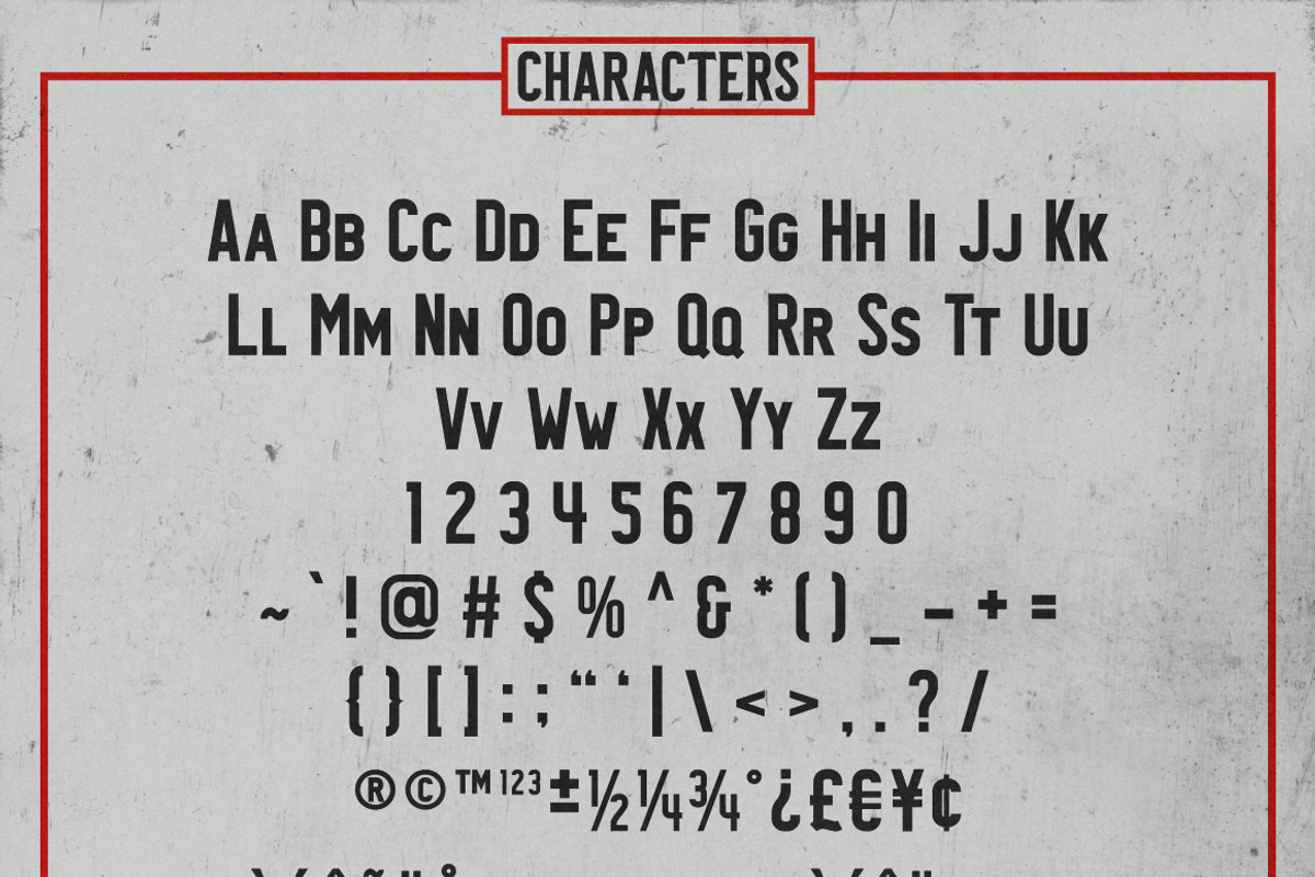 Barnhouse Typeface preview 3