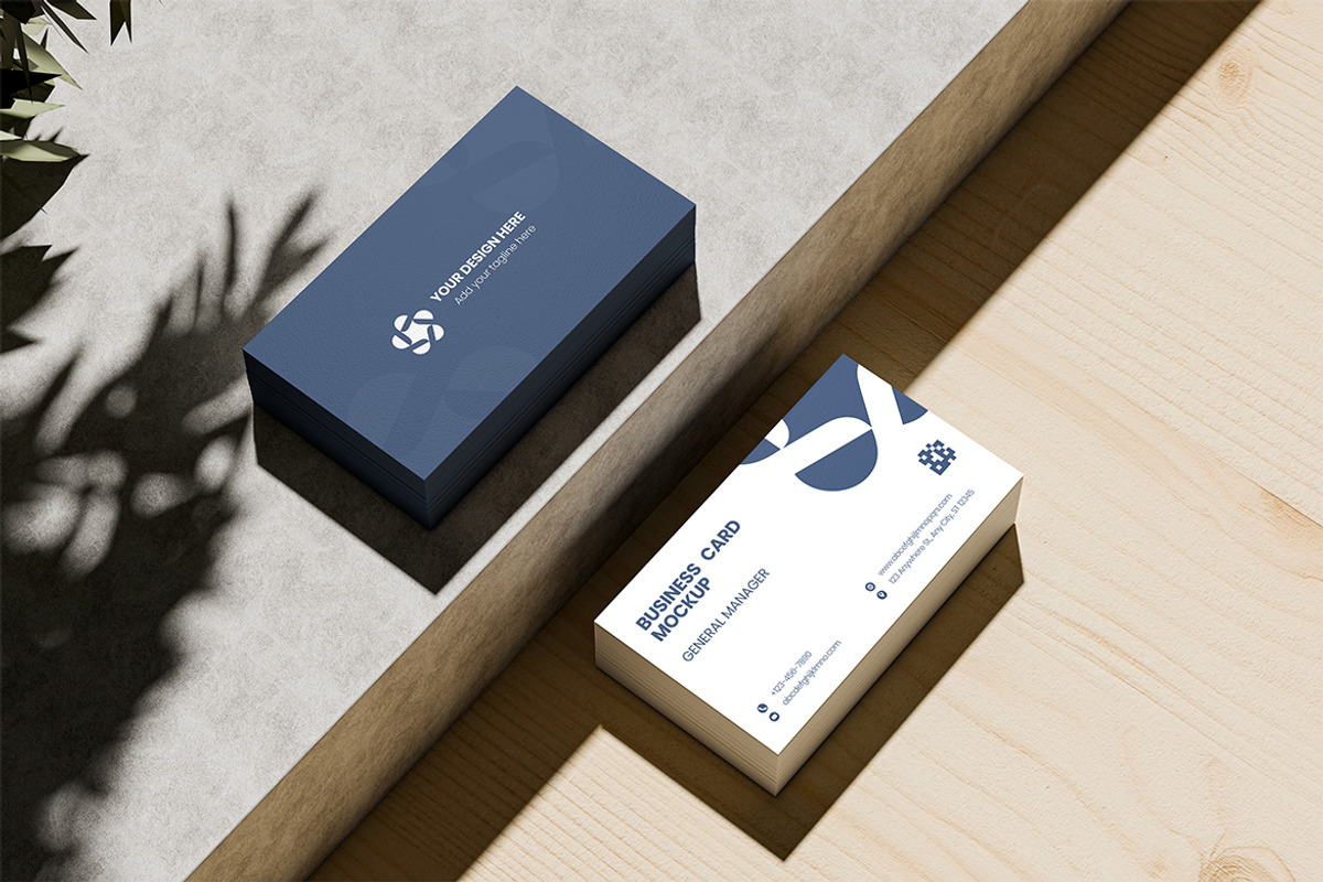 Business Card Mockup, an Advertising Mockup by SimpangGraphics (Photo 3 of 6)