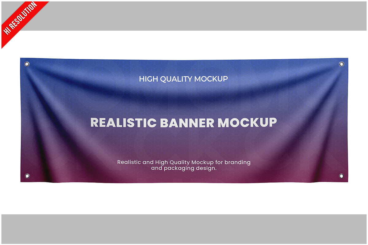 Marketing Banner Mockup, a Product Mockup by Bruno's Shop (Photo 1 of 3)