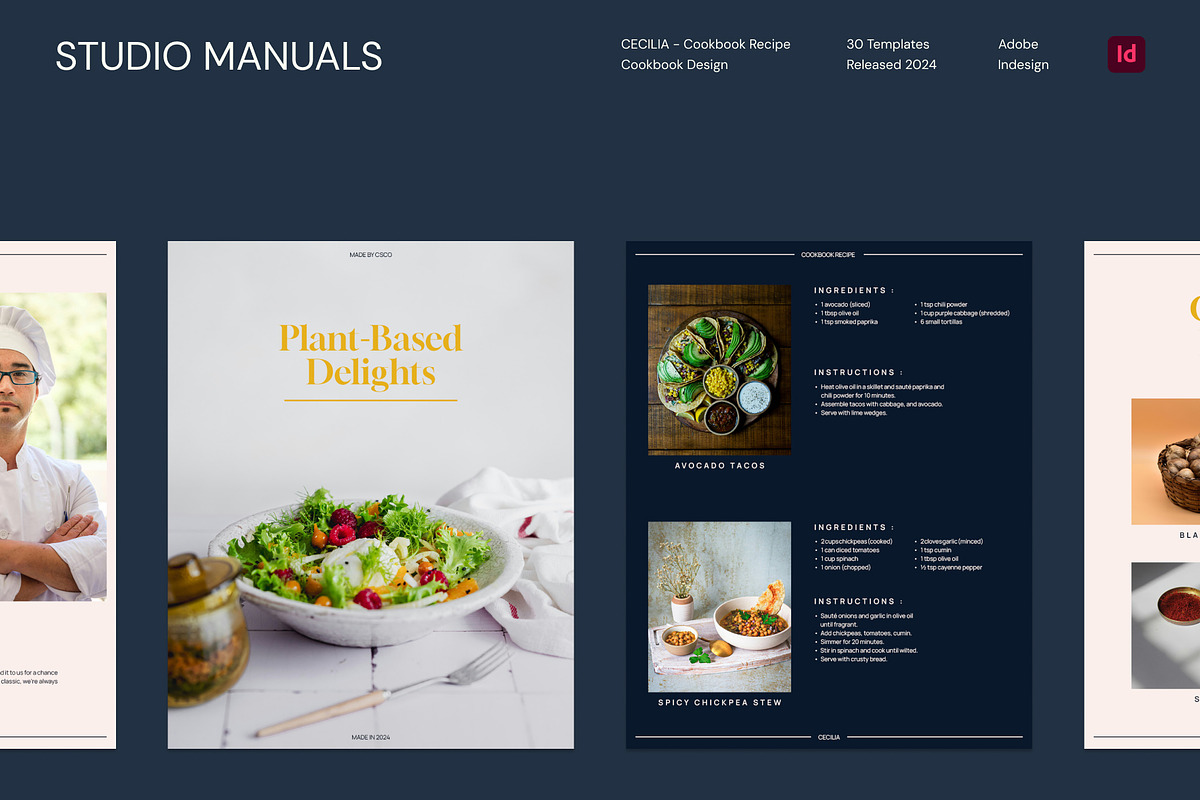 CECILIA - Cookbook Recipe, a Social Media Template by Studio Manuals (Photo 4 of 8)
