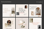 CANVA & PS / 160+ Aesthetic template, a Social Media Template by Simple có (Thumbnail 13 of 19)