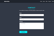 Dynamic Portfolio Website Template, a Landing Page Template by WebMasteryStudio (Thumbnail 6 of 7)