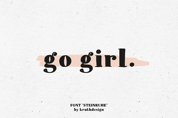 FONT / STEINRUHE preview 8