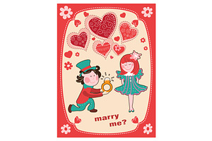 Illustration Marry Me?