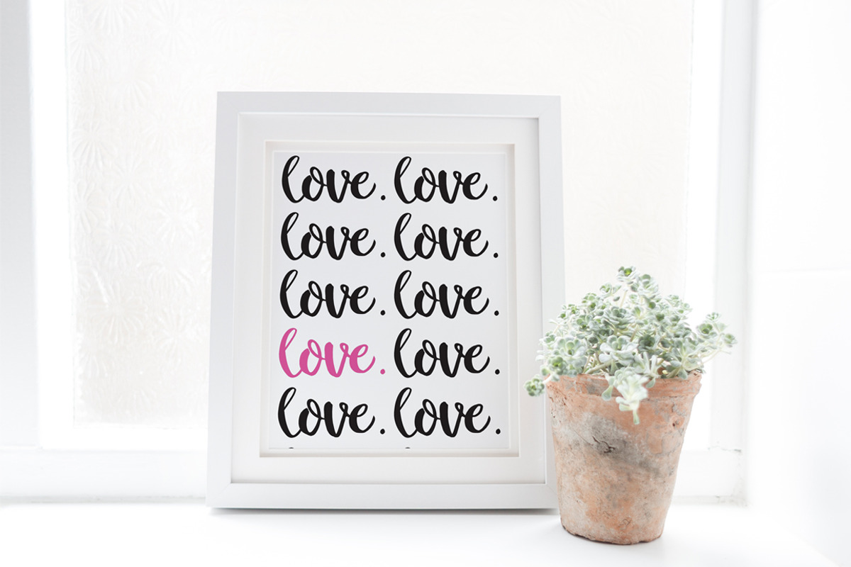 Brush Script Font Bundle, a Handwritten Font by Shelly Laslo Illustration (Photo 11 of 13)